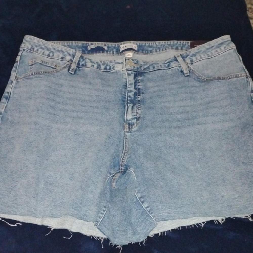 Denim Blue Women's Shorts